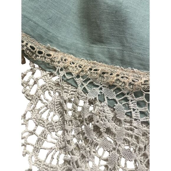 Handmade upcycled top sage green sz 18/20 - Picture 5 of 6